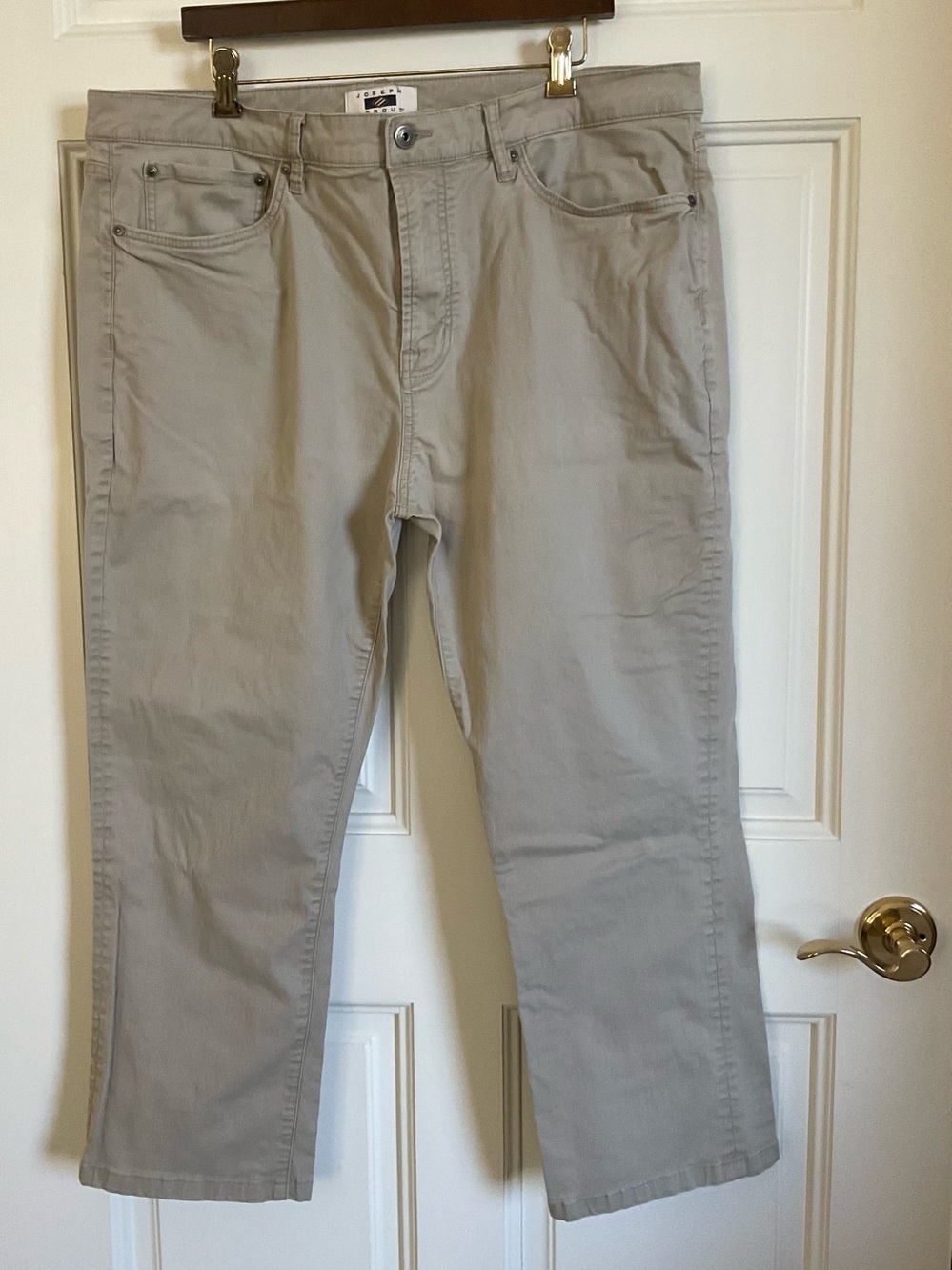 Men’s Joseph Abboud Casual khaki Straight-Leg Pants size 40 x 30